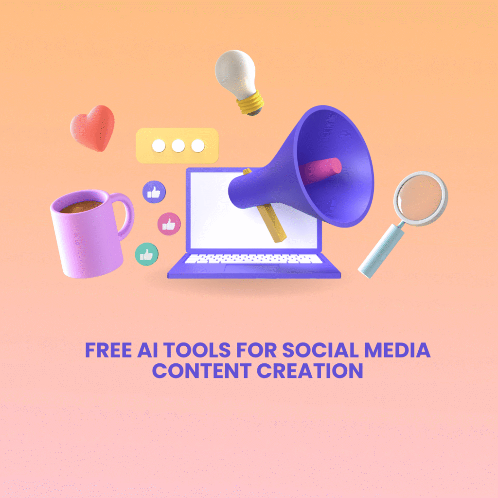Free AI tools for social media content creation